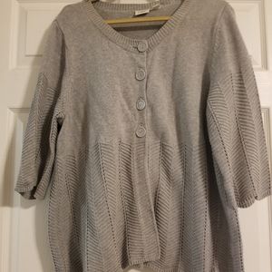 Cato Gray Swing Sweater